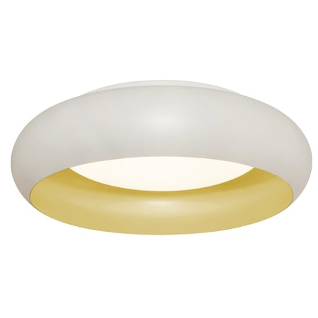 Afx Kayce 19'' LED Flush Mount - White Finish KYCF19LAJD1WH
